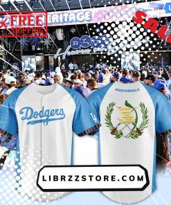 2024 Los Angeles Dodgers x Guatemalan Heritage Night New Jersey