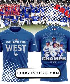 Dodgers 2024 NL West champions Shirt