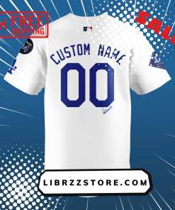 Los Angeles Dodgers Fernando Valenzuela FOREVER 34 Special Signature Jersey 3