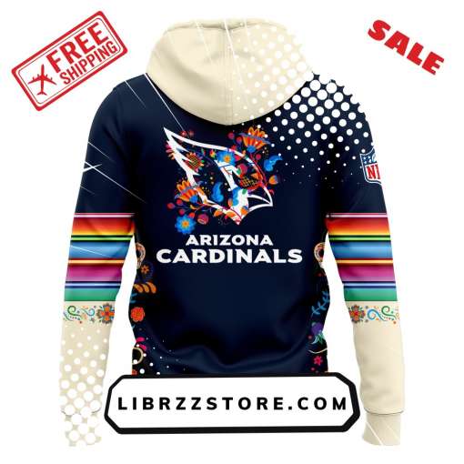 Men’s Nike Arizona Cardinals 2024 NFL Dia De Los Muertos Premium Limited Pullover Hoodie