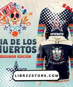 Men’s Nike Dallas Cowboys 2024 NFL Dia De Los Muertos Premium Limited Pullover Hoodie