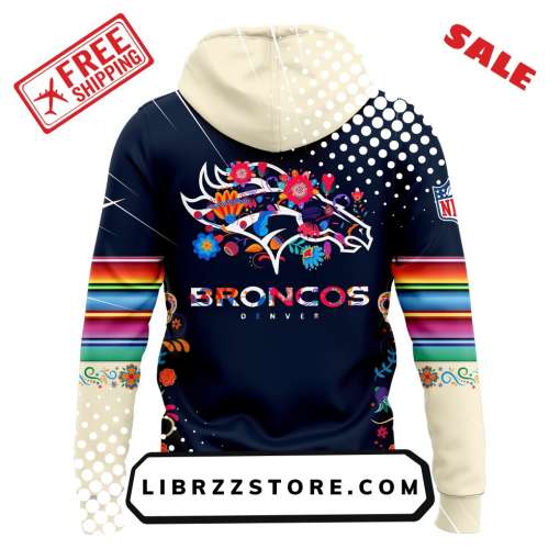 Men’s Nike Denver Broncos 2024 NFL Dia De Los Muertos Premium Limited Pullover Hoodie