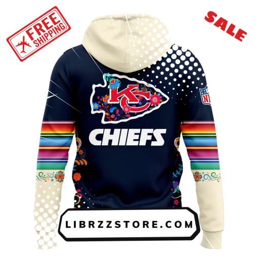 Men’s Nike Kansas City Chiefs 2024 NFL Dia De Los Muertos Premium Limited Pullover Hoodie