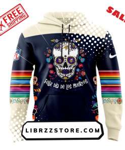 Men’s Nike Minnesota Vikings 2024 NFL Dia De Los Muertos Premium Limited Pullover Hoodie