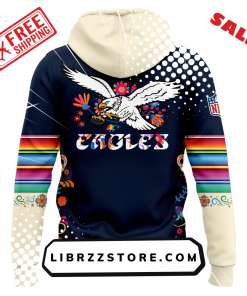 Mens Nike Philadephia Eagles 2024 NFL Dia De Los Muertos Premium Limited Pullover Hoodie 3 1