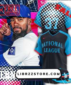 National League Teoscar Hernndez Nike Navy 2024 MLB All Star Game Limited Player Jersey