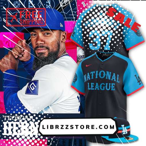 National League Teoscar Hernndez Nike Navy 2024 MLB All Star Game Limited Player Jersey