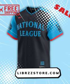 National League Teoscar Hernndez Nike Navy 2024 MLB All Star Game Limited Player Jersey