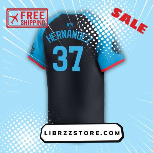 National League Teoscar Hernndez Nike Navy 2024 MLB All Star Game Limited Player Jersey