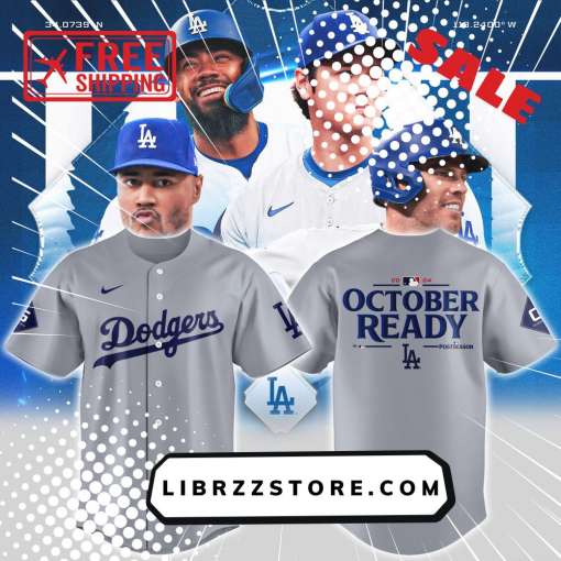 October Ready Dodgers 2024 Jersey