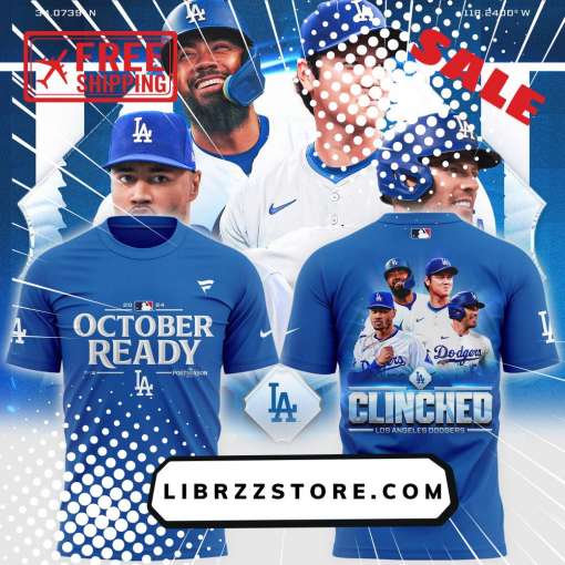 October Ready Dodgers 2024 TShirt