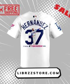 Teoscar Hernndez Champion Home Run Derby 2024 Jersey 3