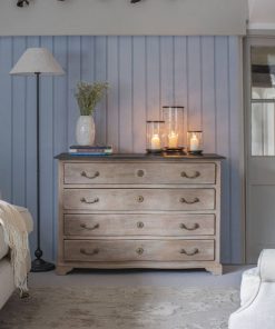 Laura Ashley Bronze Hurricane Candle Holder – 23 cm – Medium