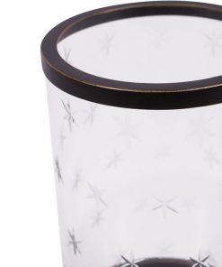 Laura Ashley Bronze Hurricane Candle Holder – 23 cm Medium4