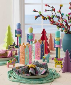 Mint Koho Raffia Chargers – Set of 2