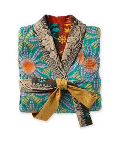 Recycled Sari Spa Bath Robe